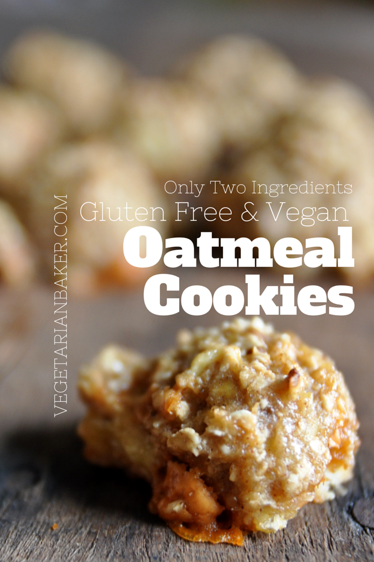 How To Make Gluten Free & Vegan Oatmeal Cookies