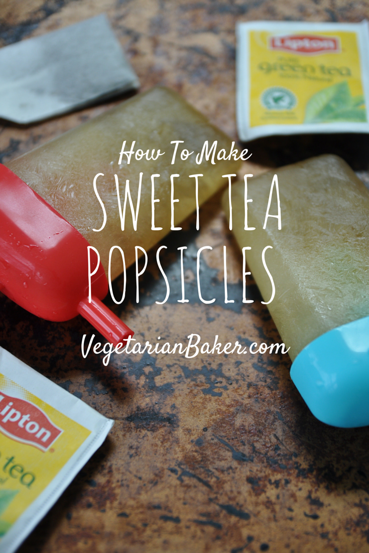 How To Make Sweet Tea Popsicles