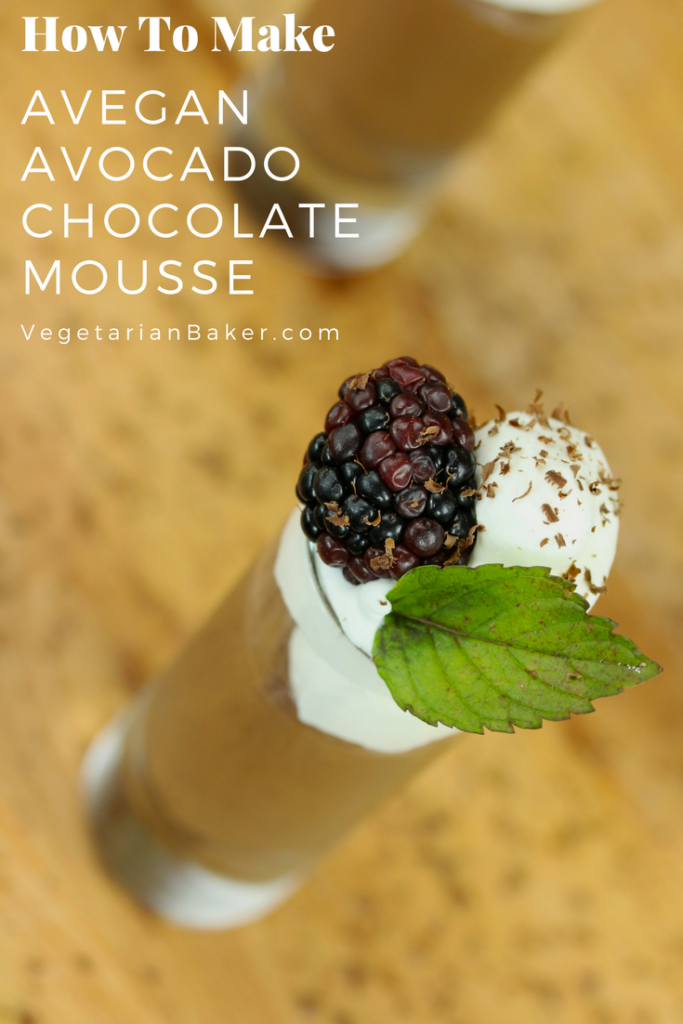 Vegan Avocado Chocolate Mousse Recipe!