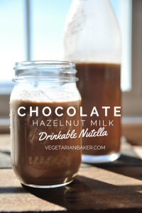 How To Make Chocolate Hazelnut Milk