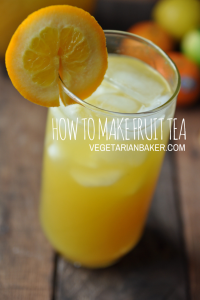 How To Make Fruit Tea