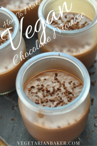 How To Make Vegan Chocolate Mousse