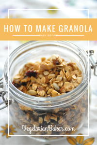 How To Make Homemade Granola | Easy Healthy Snack