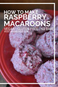 How To Make Raspberry Macaroons | Vegan, Gluten-Free, & No Bake