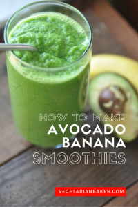 How To Make a Avocado - Banana Smoothie
