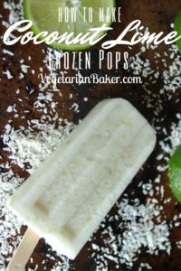 How To Make Coconut Lime Frozen Pops | Vegan & Gluten-Free