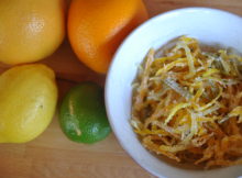 How To Make Candied Citrus Zest