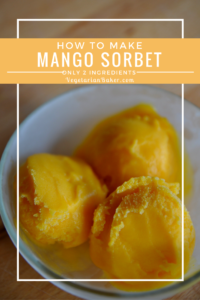 How To Make Mango Sorbet | Only Two Ingredients