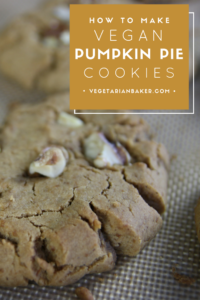 How To Make Vegan Pumpkin Pie Cookies