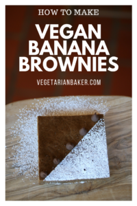 How To Make Vegan Banana Brownies