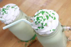 DIY Vegan Shamrock Shake | McDonald's Copycat Recipe