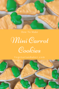 How To Make Mini Carrot Cookies | Easy Easter Recipe