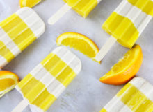 Orange Creamsicle Pops {vegan, gluten-free, & no sugar added} | Only 4 Ingredients