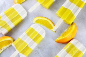 Orange Creamsicle Pops {vegan, gluten-free, & no sugar added} | Only 4 Ingredients