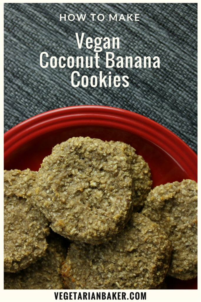 Vegan Coconut Banana Cookies! | Only 5 Ingredients!