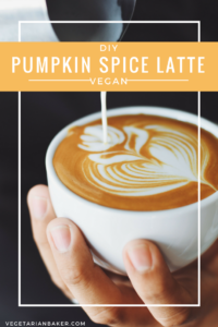 DIY Vegan Pumpkin Spice Latte!