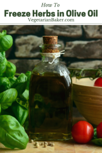 Freeze Fresh Herbs in Olive Oil | Kitchen Hack