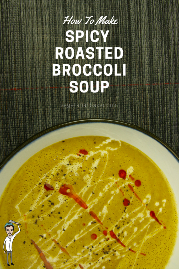 Spicy Roasted Broccoli Soup | A Vegan Thanksgiving Recipe