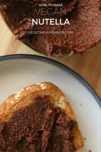 How To Make Vegan Nutella | Chocolate Hazelnut Spread
