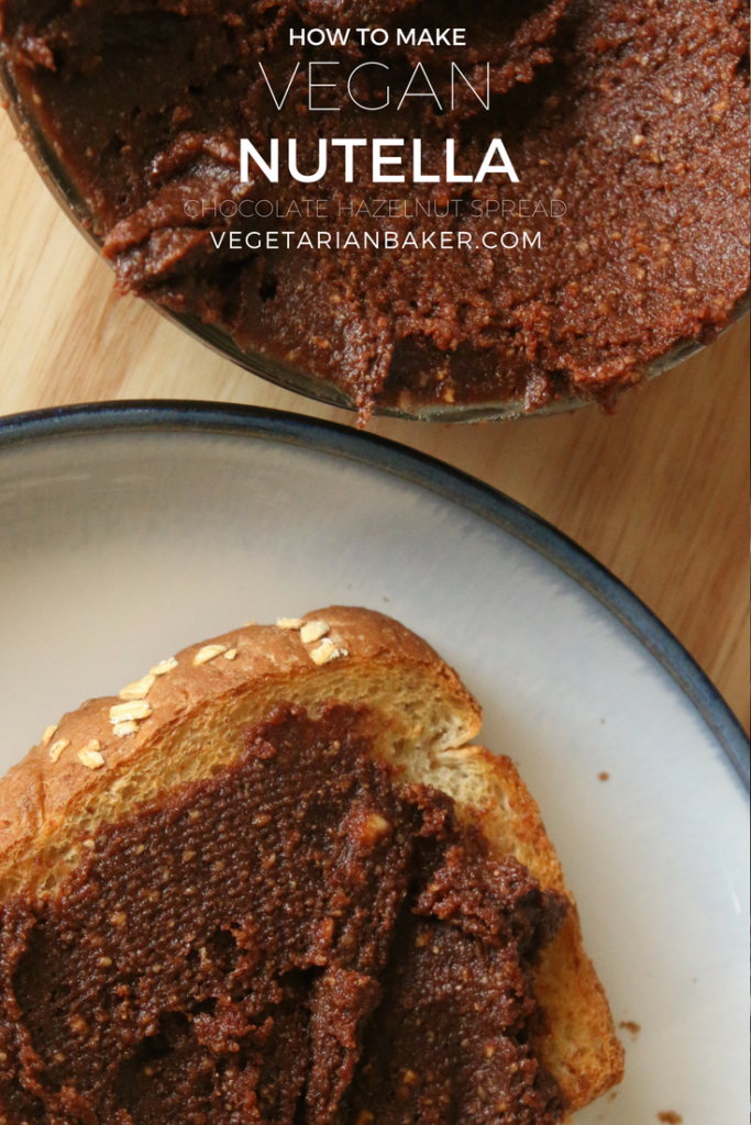 How To Make Vegan Nutella | Chocolate Hazelnut Spread