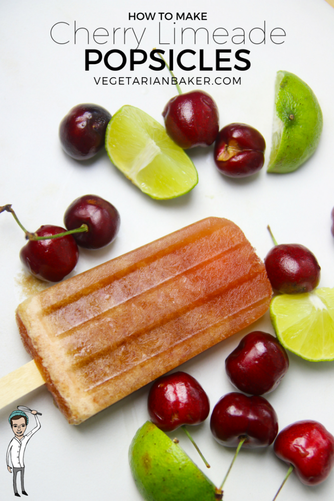 How To Make Cherry Limeade Popsicles | Only 4 Ingredients