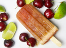 How To Make Cherry Limeade Popsicles | Only 4 Ingredients