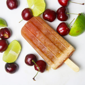 How To Make Cherry Limeade Popsicles | Only 4 Ingredients