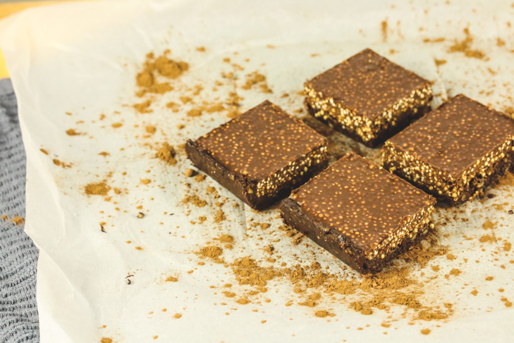 How To Make Vegan Chocolate Crunch Bars | No Bake & Gluten Free