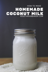 Homemade Coconut Milk